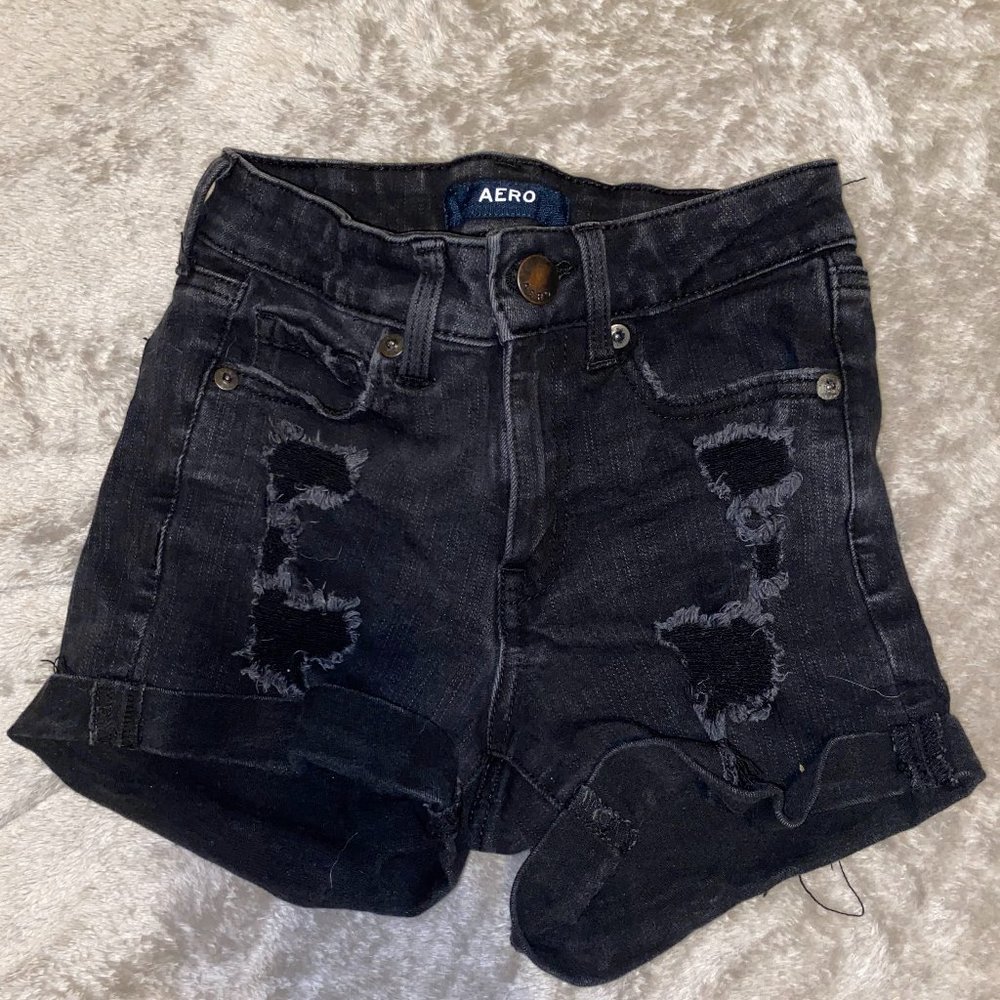 HIghrise midi shorts